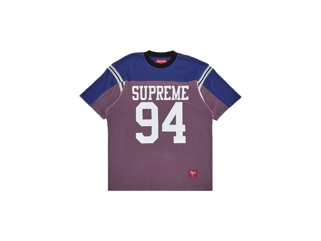 Supreme Split S/S Football Top Dusty Purple-Supreme-pikastore.cz