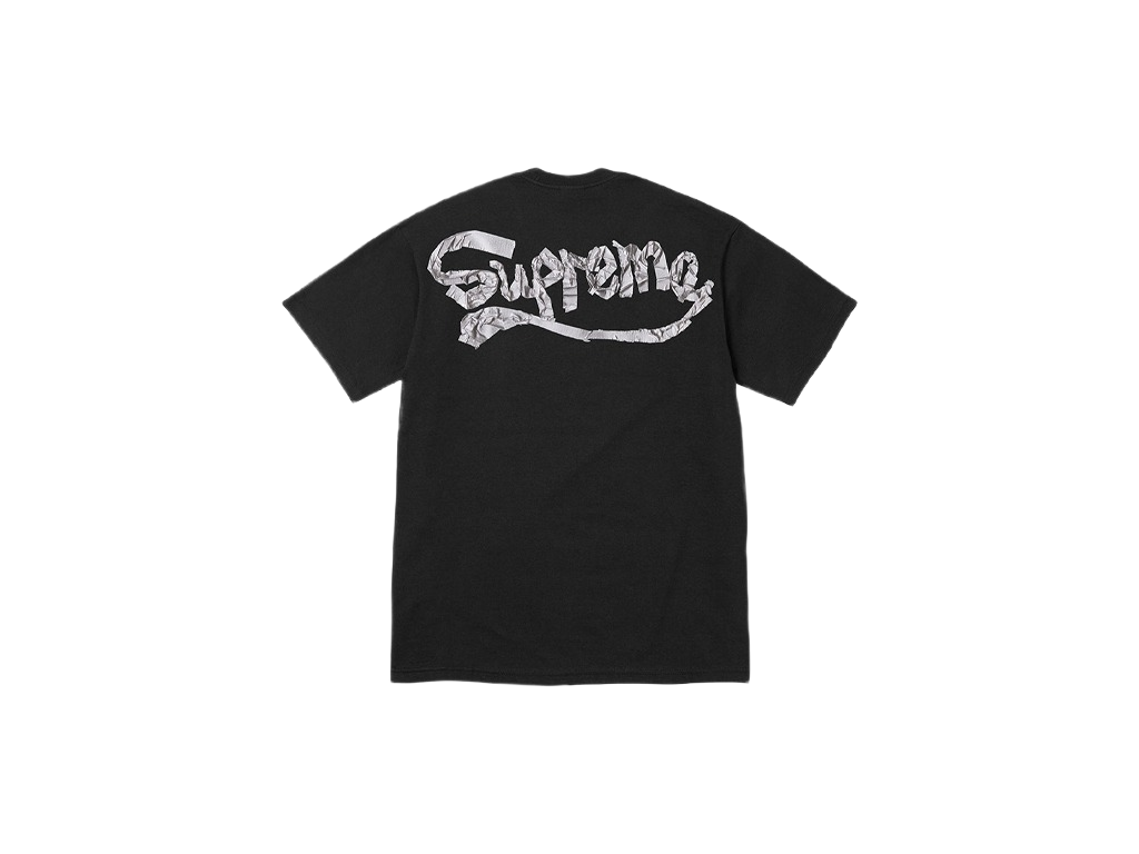 Supreme Tape Tee Black-Supreme-pikastore.cz