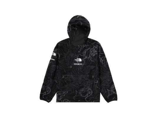 Supreme The North Face Steep Tech Fleece Pullover Black Dragon