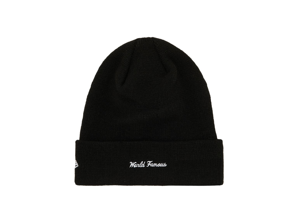 Supreme x New Era Box Logo Beanie Black-Supreme-pikastore.cz