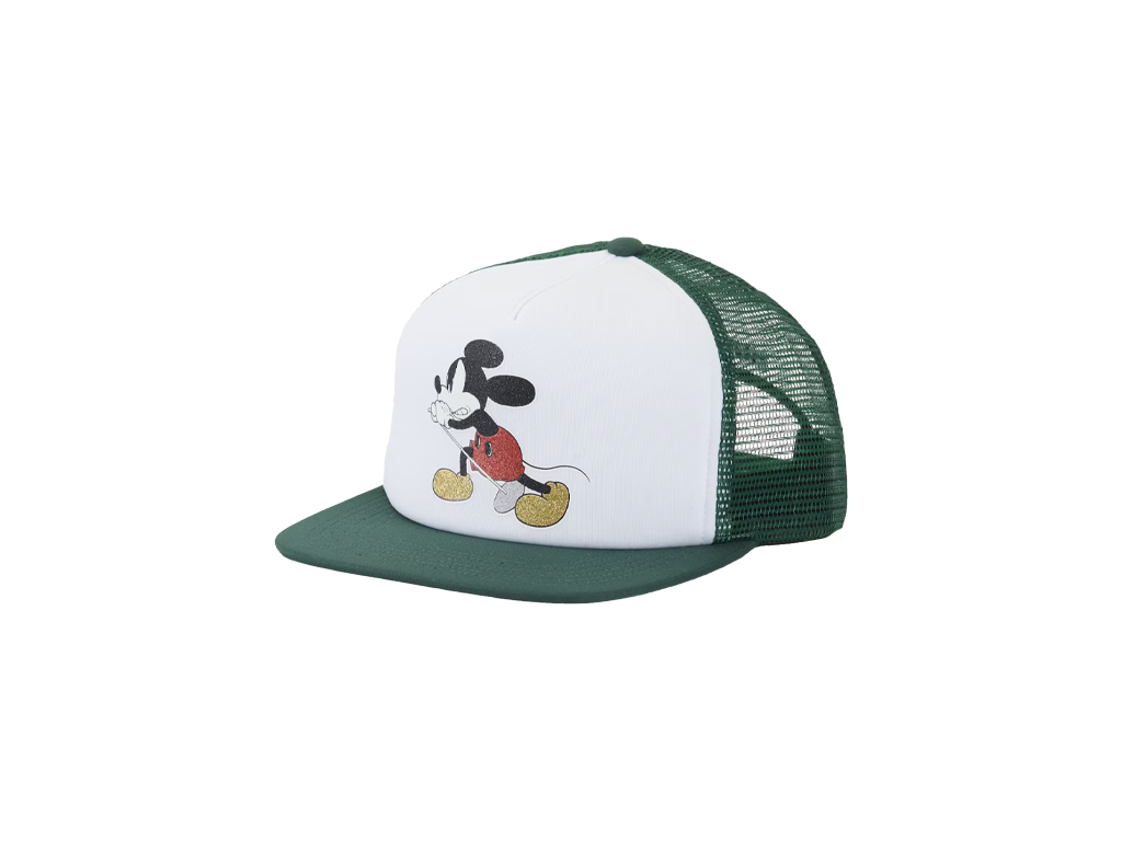 Supreme x Number (N)Ine x Mickey Mouse Mesh Back 5-Panel Green-Supreme-pikastore.cz