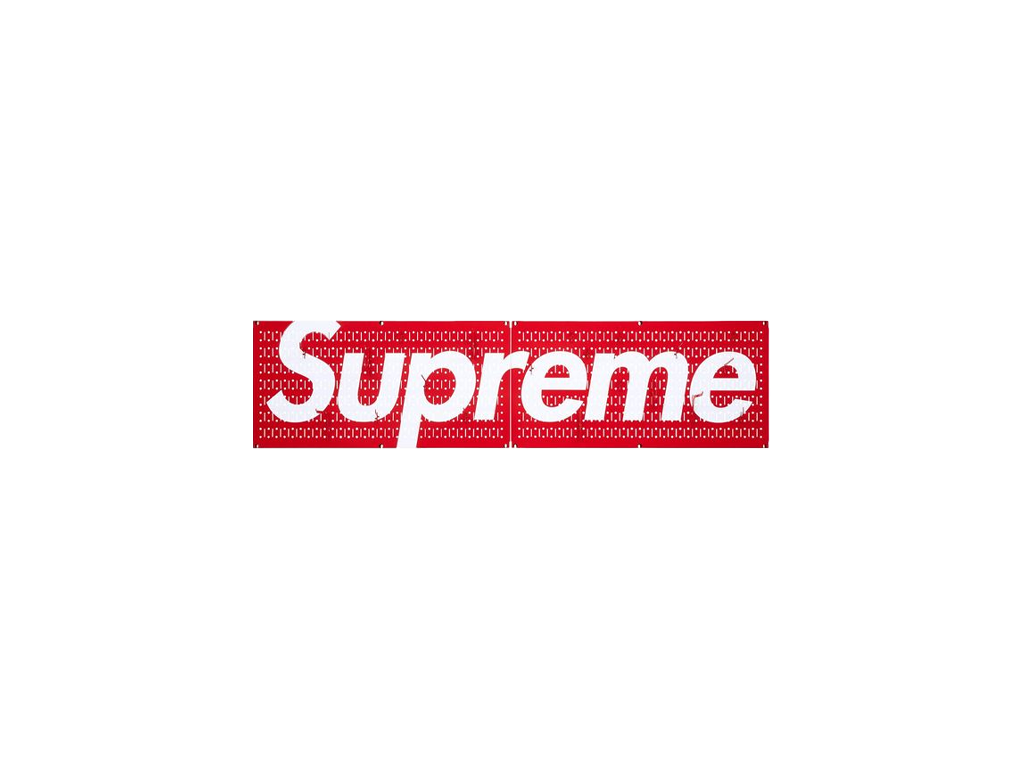 Supreme x Wall Control Pegboard Panel (Set Of 2) Red-Supreme-pikastore.cz