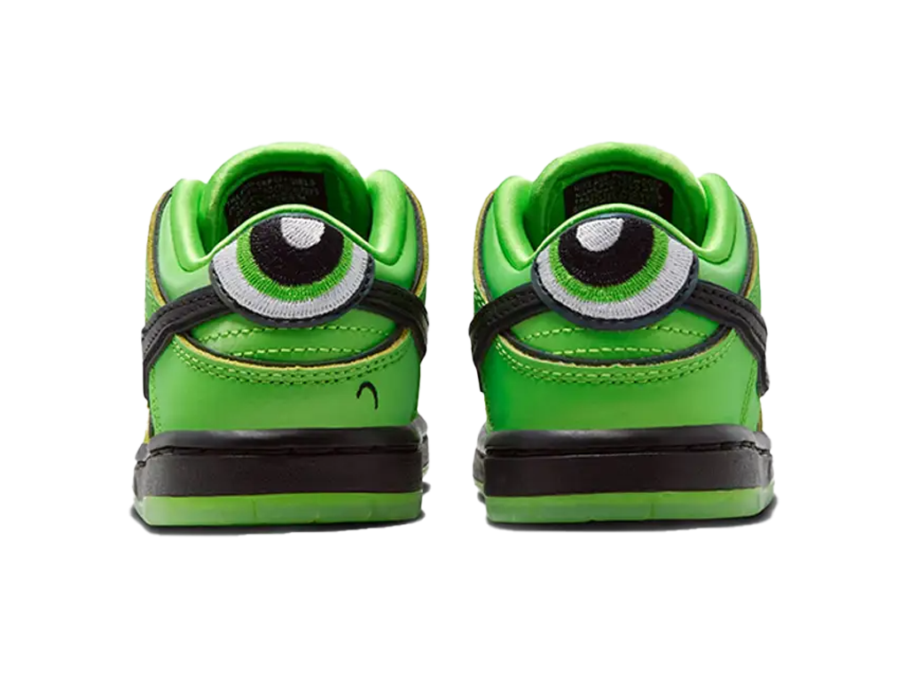 The Powerpuff Girls x Nike Dunk Low Pro SB QS TD Buttercup – sportcipő – fotó 3/5