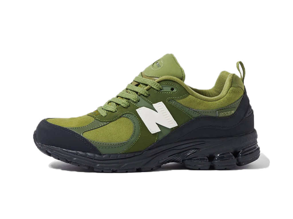 The Basement x New Balance 2002R Moss Green-New Balance-pikastore.cz