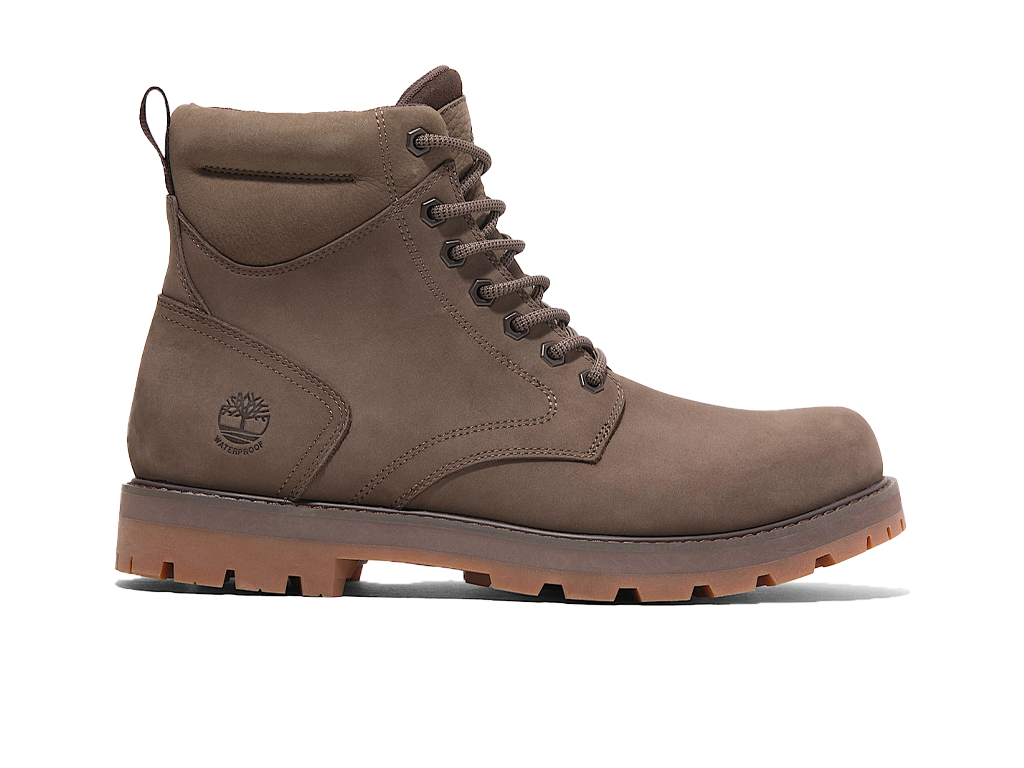 Timberland Britton Road Mid Waterproof Boot Medium Brown Nubuck-Timberland-pikastore.cz