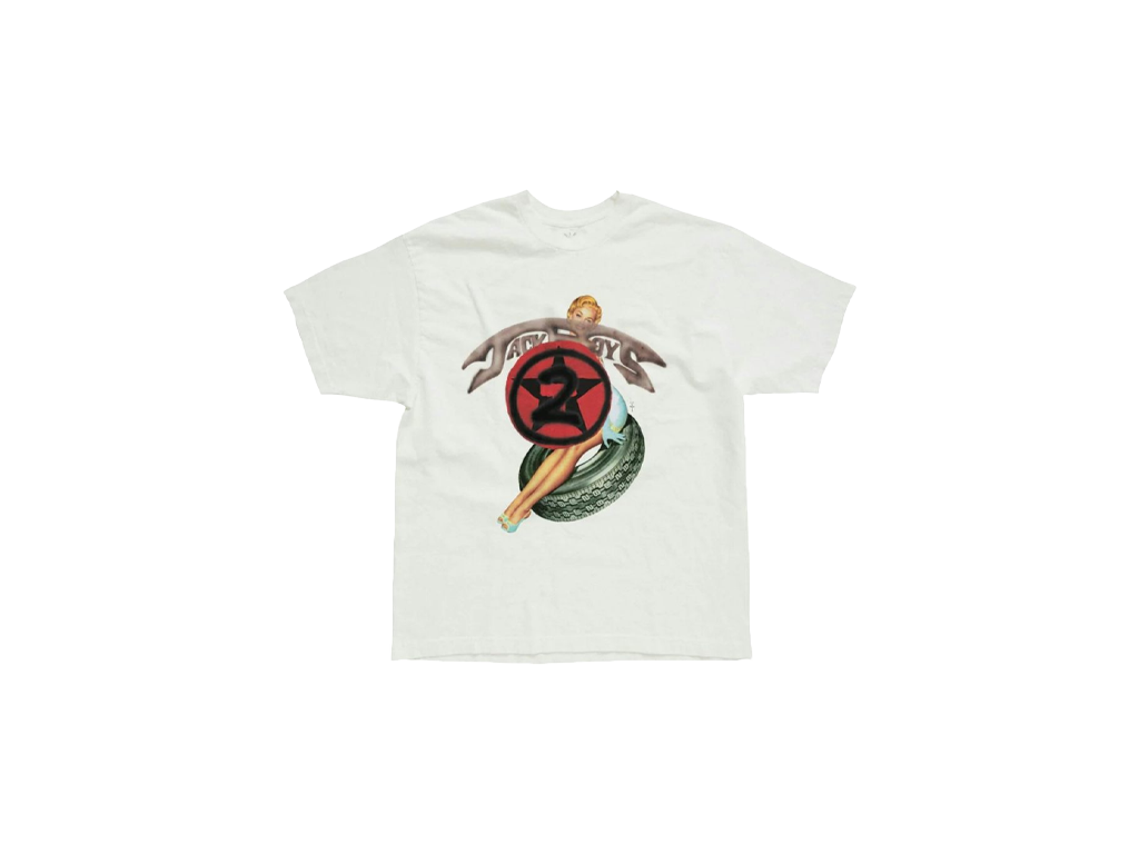Travis Scott Jackboys 2 C1 Tee White