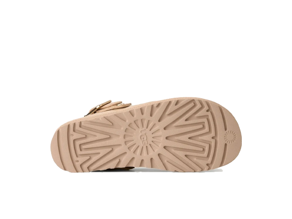 UGG Goldenstar Evelina Clog Sand Castle (Women's) – pantofle – fotka 5 z 5