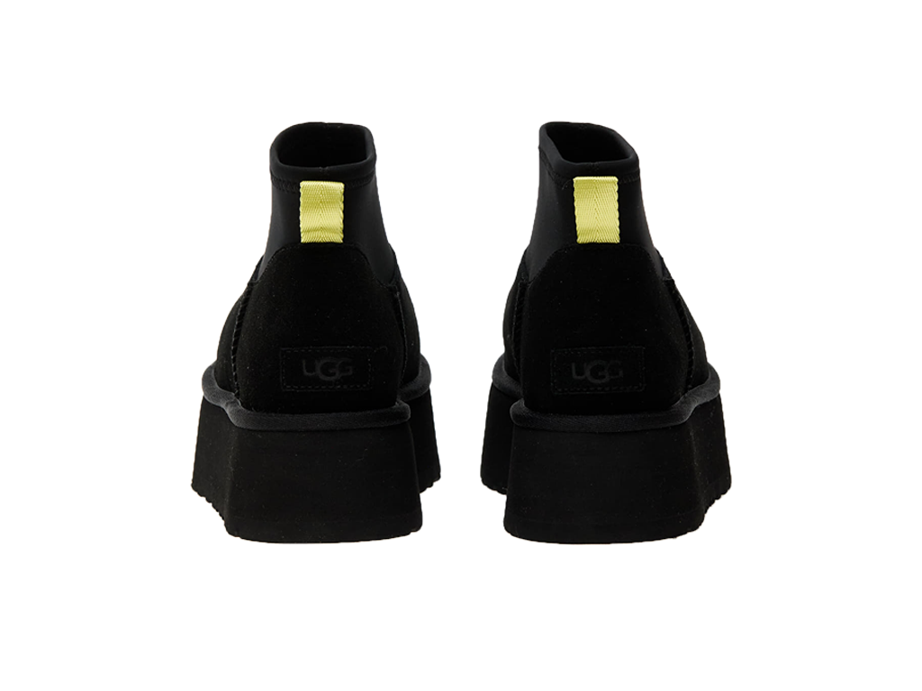 UGG Classic Mini Dipper Boot Black Yellow-UGG-pikastore.cz