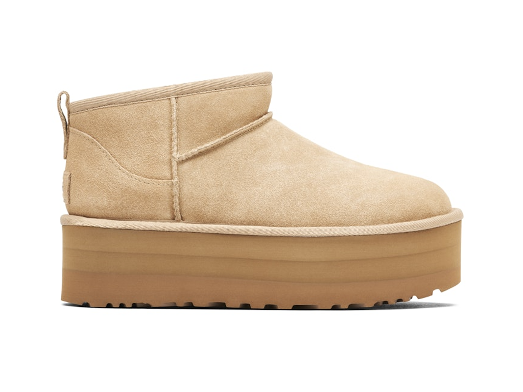 UGG Classic Ultra Mini Platform Boot Sand GS-UGG-pikastore.cz