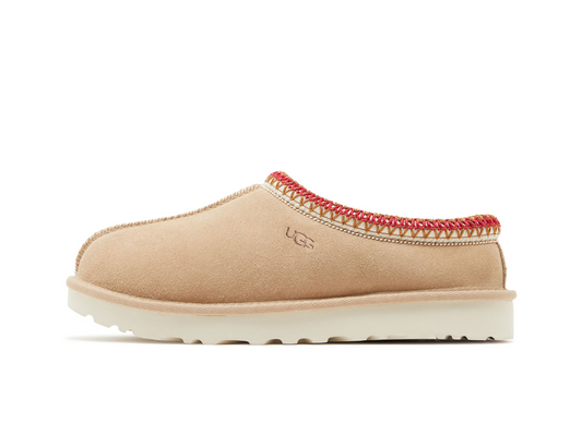 UGG Wmns Tasman Slipper Sand Dark Cherry