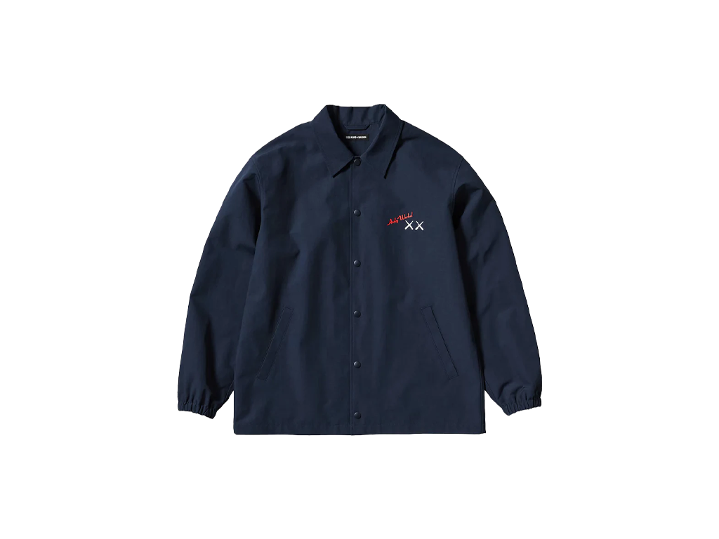 Uniqlo KAWS Warhol UT Coach Jacket Navy-Kaws-pikastore.cz