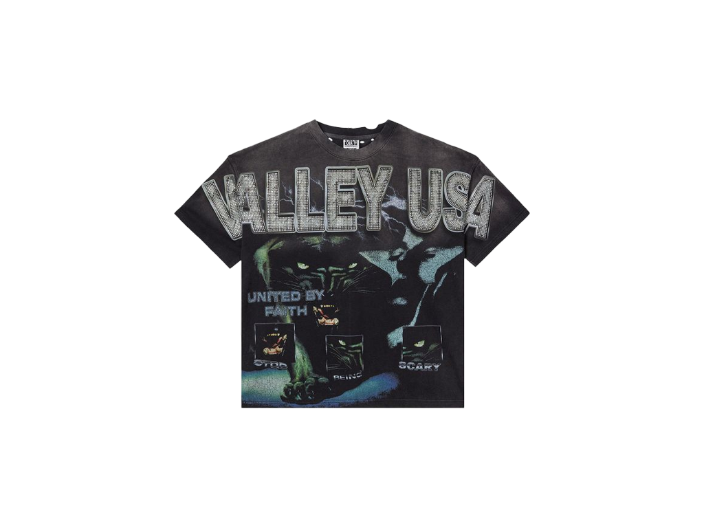 Vale Forever Faith Bling Tee Black