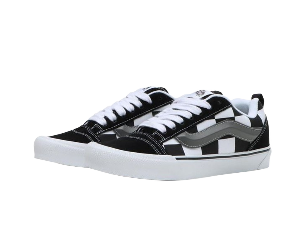 Vans Knu-Skool Mega Check Black-Vans-pikastore.cz