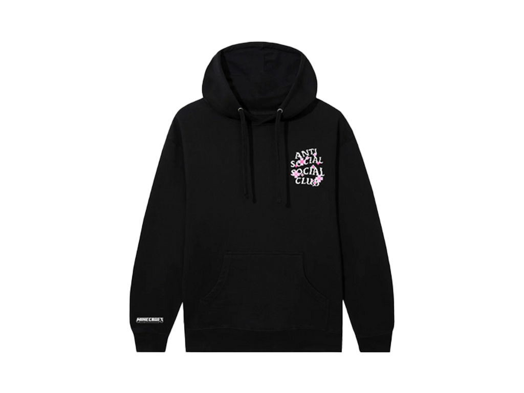 ASSC x Minecraft Cherry Blossom Hoodie Black-ASSC-pikastore.cz