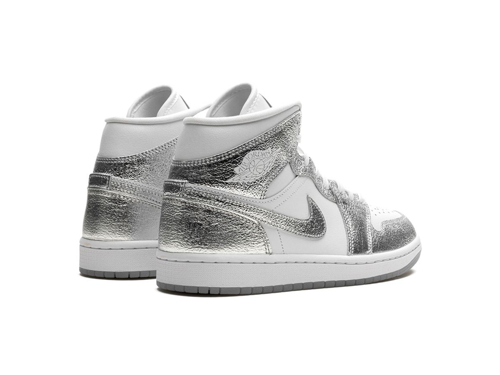 Nike Wmns Air Jordan 1 Mid SE Metallic Silver-Air Jordan-pikastore.cz