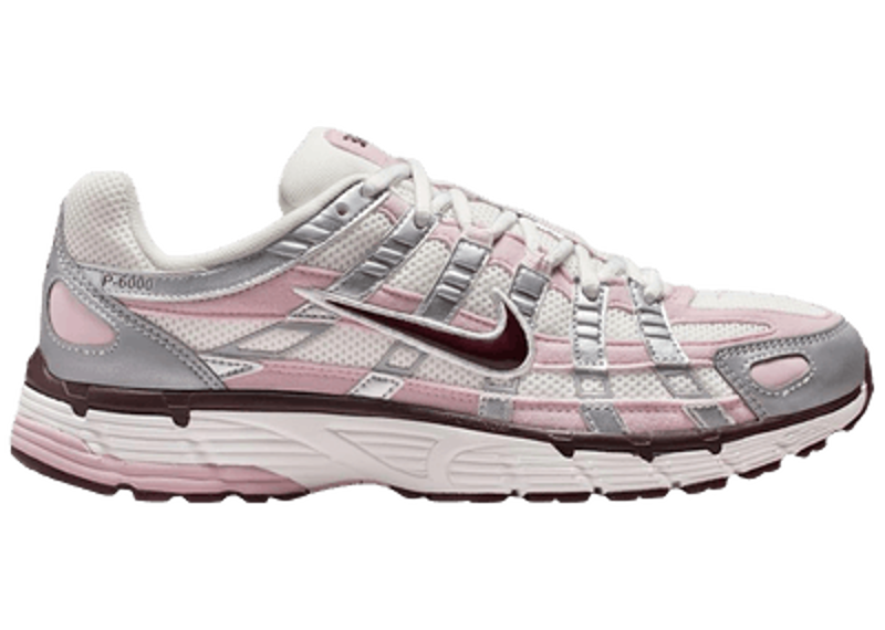 Nike Wmns P-6000 Silver Burgundy Plum Chalk-Nike-pikastore.cz
