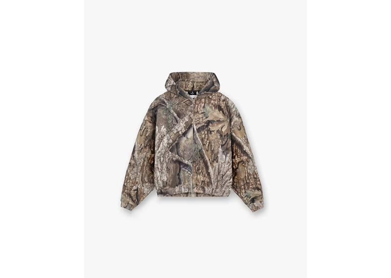 Represent Realtree Zip Up Camo Boxy Hoodie Camo-Represent-pikastore.cz