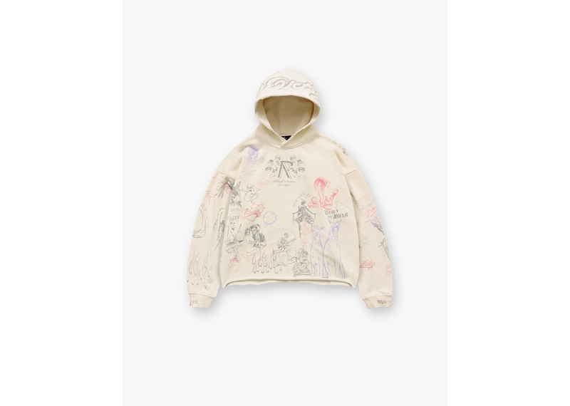Represent Legacy Hoodie Buttercream-Represent-pikastore.cz