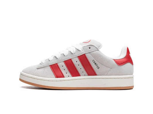 Adidas Campus 00s Crystal White Better Scarlet (Women's)