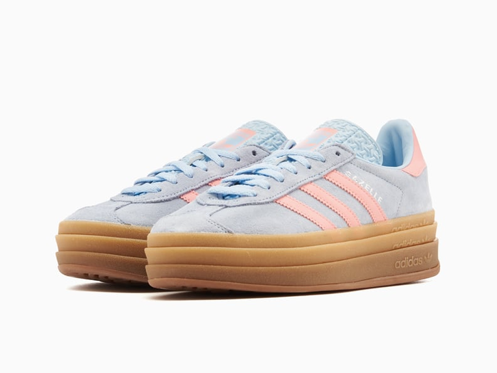 Adidas Gazelle Bold Baby Blue Pink (Kids)-Adidas-pikastore.cz