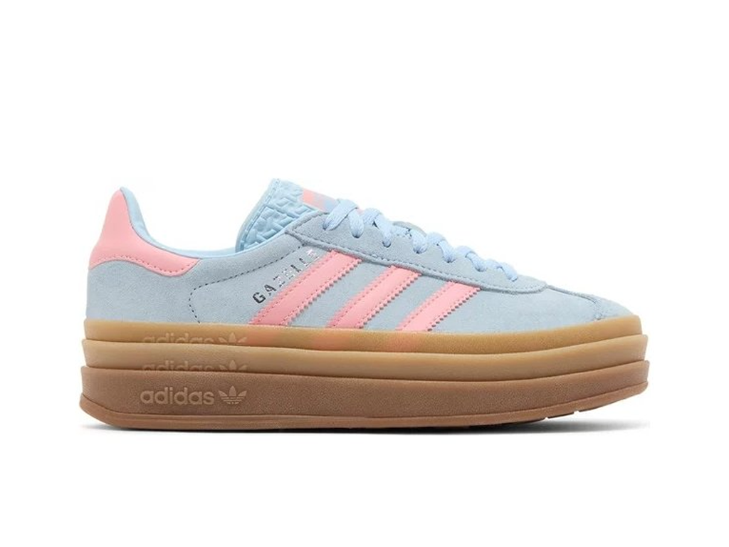 Adidas Gazelle Bold Baby Blue Pink (Kids)-Adidas-pikastore.cz