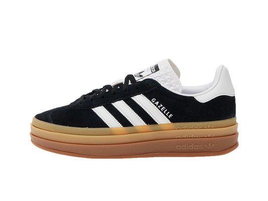 Adidas Gazelle Bold Black White Gum (Women's)