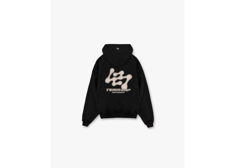Represent 247 Future Terrains Oversized Hoodie Black-Represent-pikastore.cz