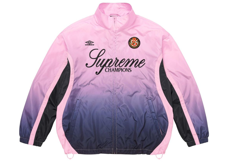 Supreme x Umbro Gradient Track Jacket Pink