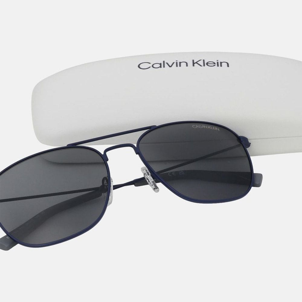 Calvin Klein Sunglasses Dark Brown – akcesoria – zdjęcie 3 z 4