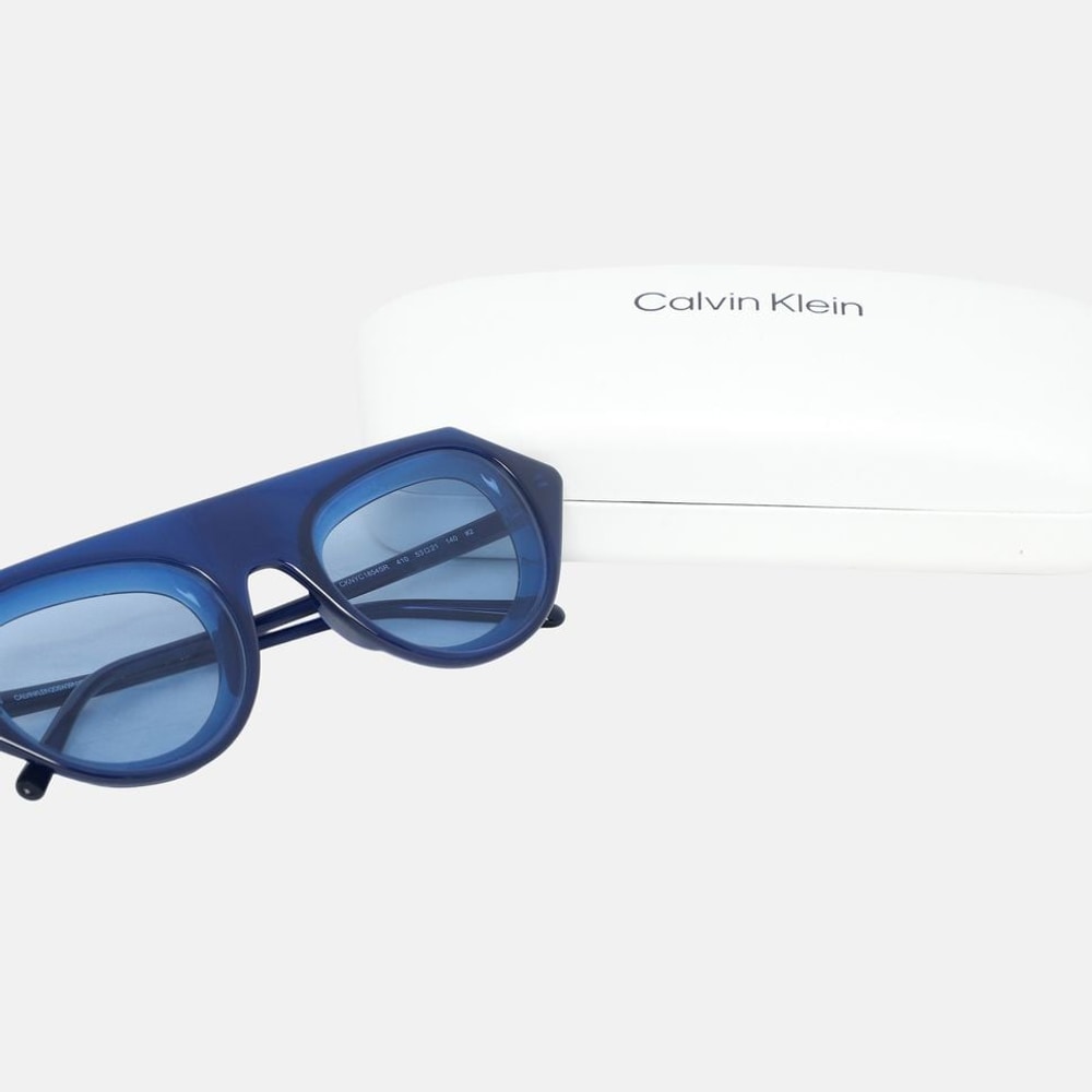 Calvin Klein Sunglasses Navy – akcesoria – zdjęcie 3 z 4