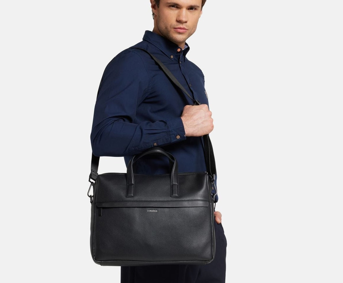 Calvin Klein Business bag Black – geantă – fotografia 5 din 5