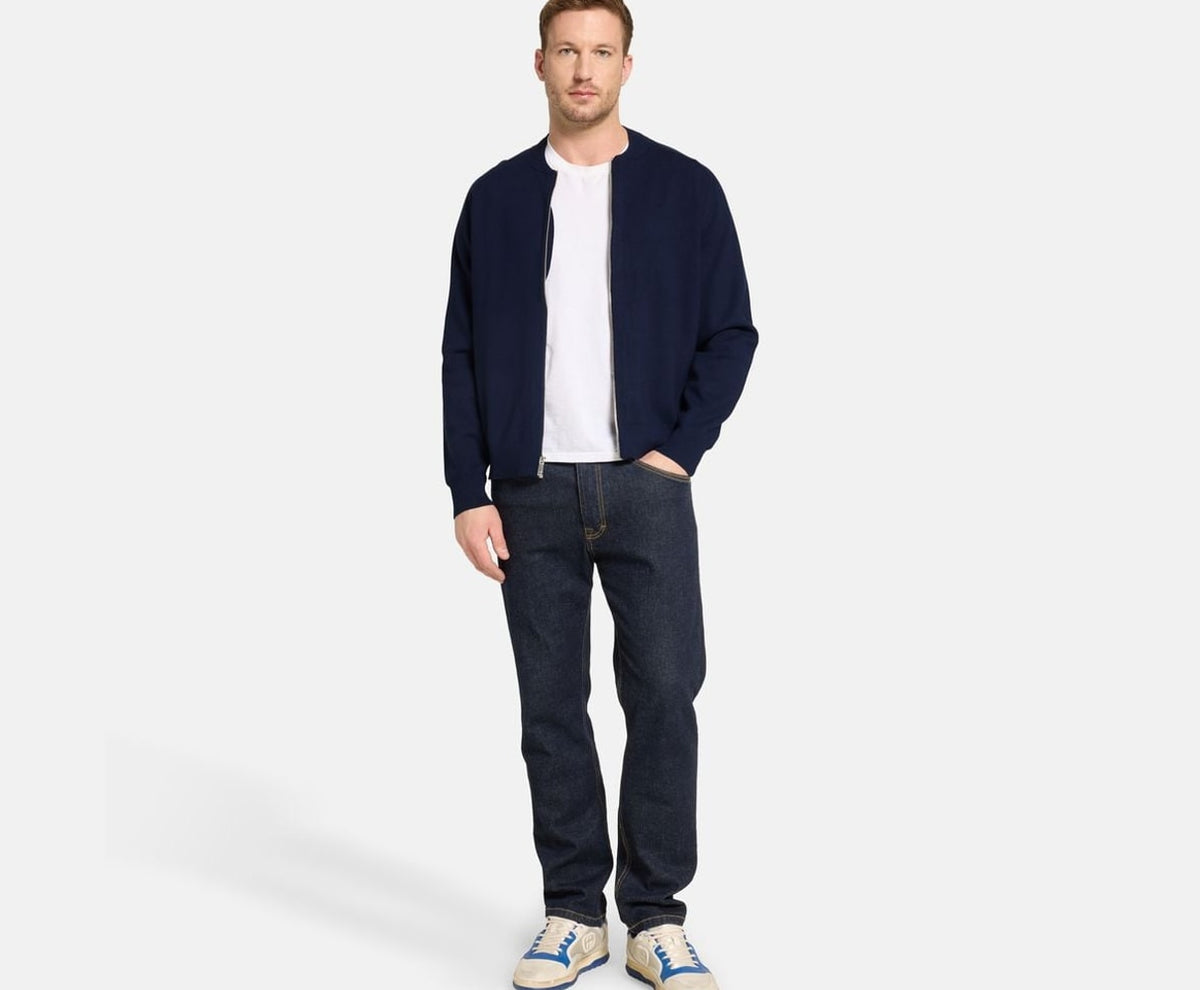 Calvin Klein Cardigan Blue – oblečení – fotka 6 z 6