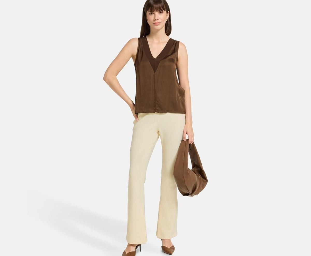 Calvin Klein Flared trousers Pink – pants – photo 5 of 5