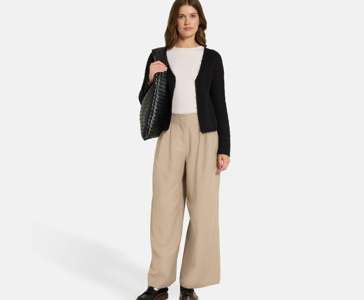 Calvin Klein Wool-blend cardigan Black – îmbrăcăminte – fotografia 5 din 5