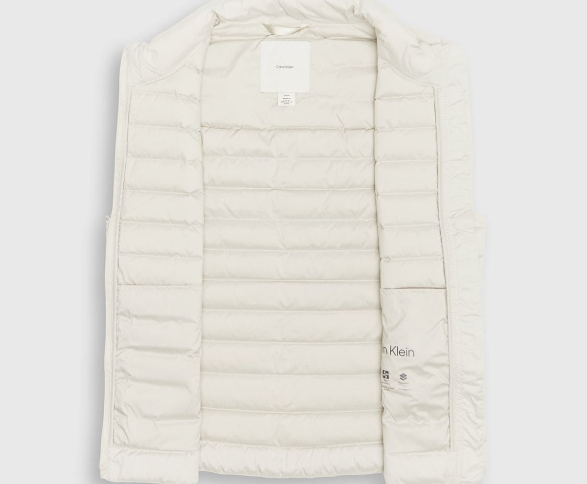 Calvin Klein Down gilet Putty – kleding – foto 5 van 6