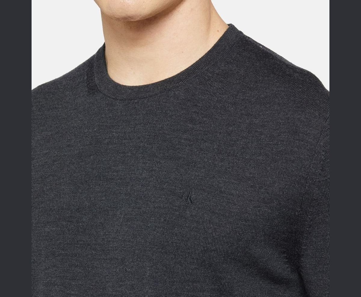 Calvin Klein Wool pullover Grey – vêtements – photo 3 sur 5