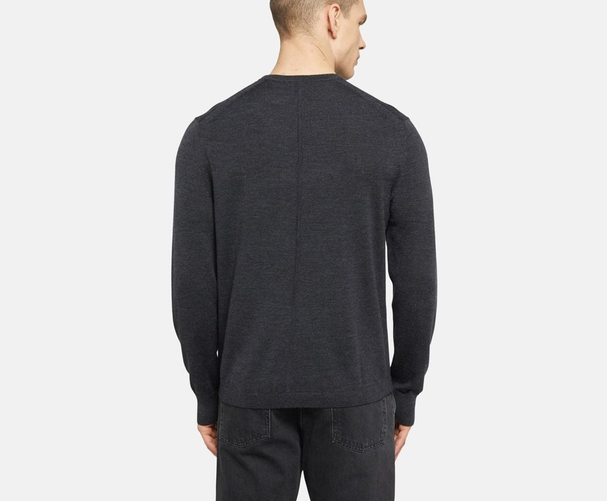 Calvin Klein Wool pullover Grey – vêtements – photo 4 sur 5