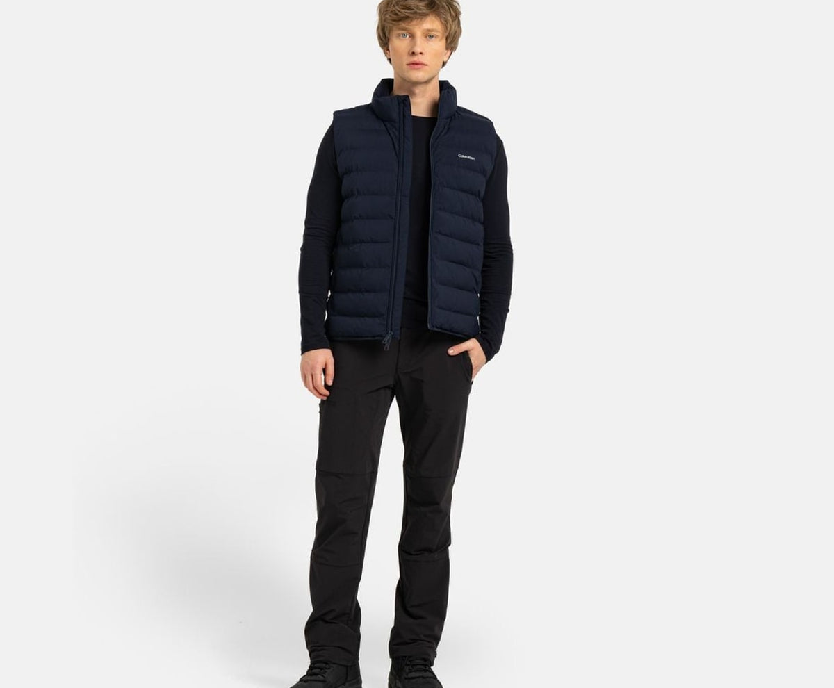 Calvin Klein Quilted gilet Dark Blue – veste – photo 6 sur 6