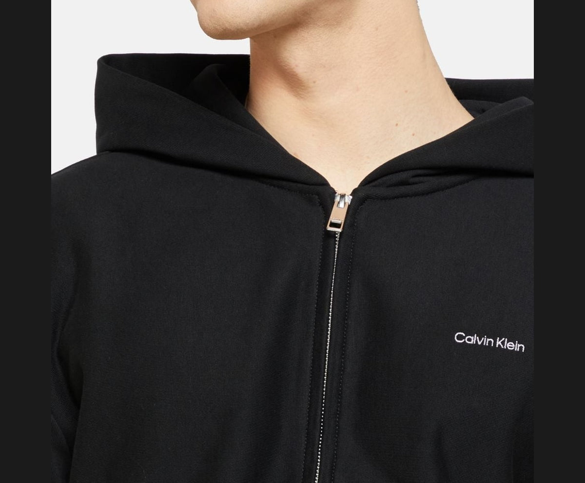Calvin Klein Hooded sweat jacket Black – kurtka – zdjęcie 3 z 5