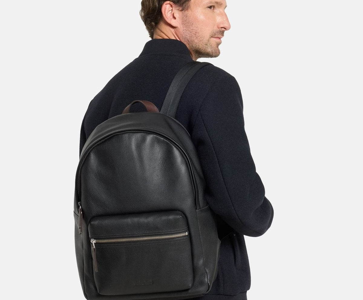 Timberland Leather backpack Tuckerman Black – plecak – zdjęcie 5 z 5