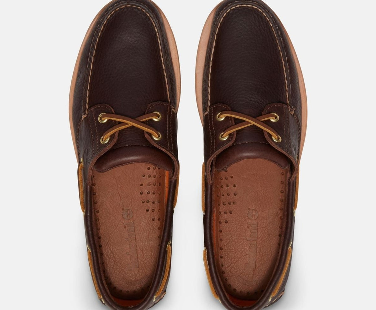 Timberland Crafted Dark Brown – boty – fotka 4 z 5