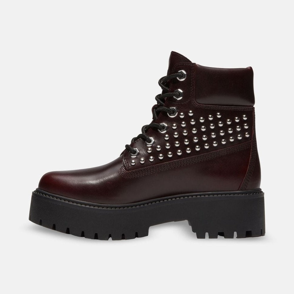 Timberland Lace-up boots Stone Street Burgundy – kengät – kuva 4/5