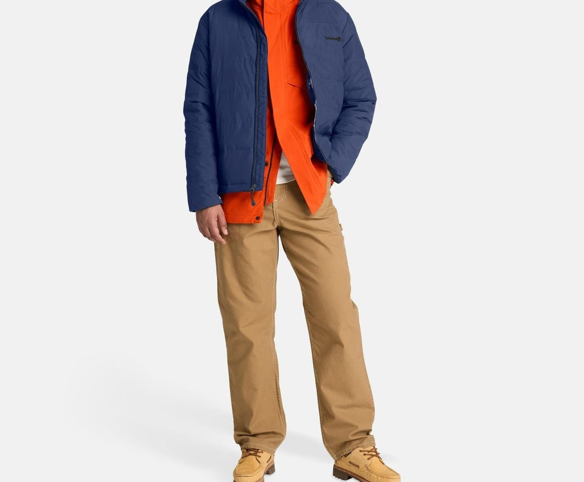 Timberland Winter jacket Axis Peak Midnight Blue – kurtka – zdjęcie 5 z 5
