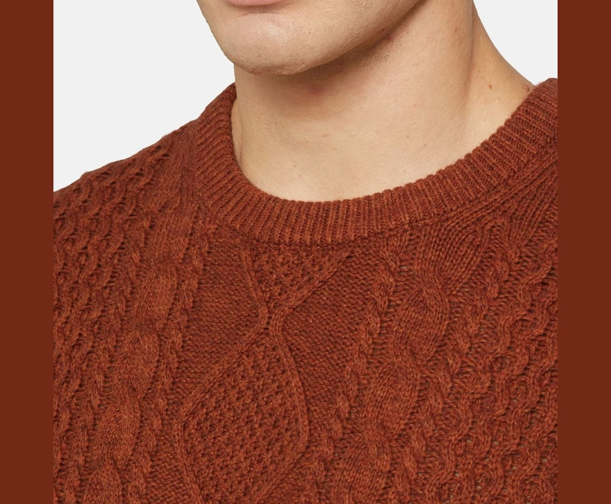 Timberland Knitted jumper Phillips Brook Cherry Red – bluza – zdjęcie 3 z 5