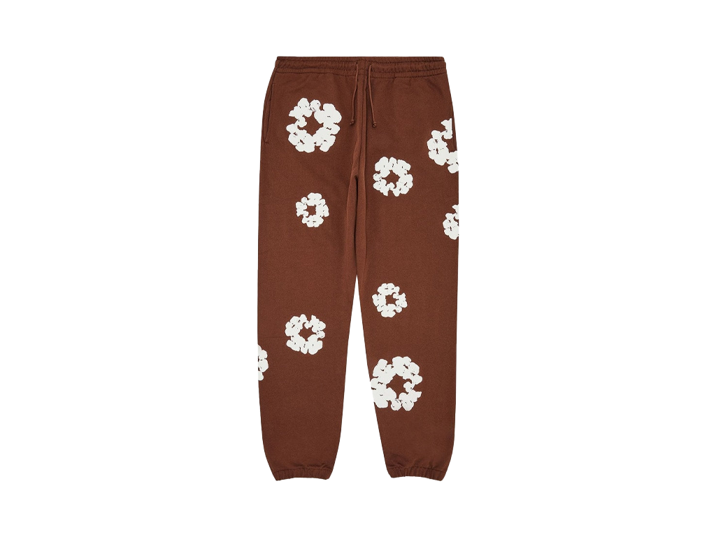 Denim Tears The Cotton Wreath Sweatpants Brown – tepláky