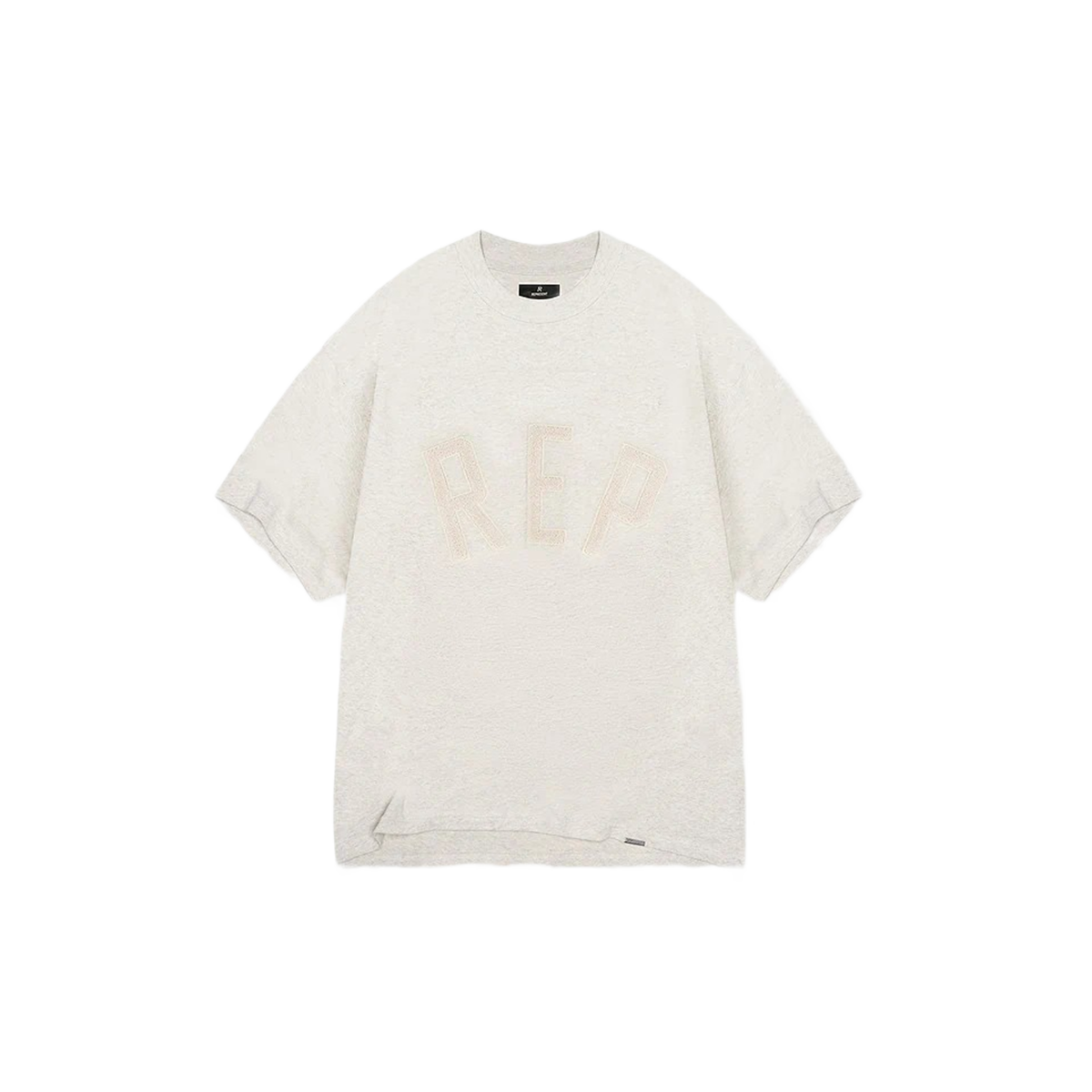 Represent Rep Applique T-Shirt Cream Marl-Represent-pikastore.cz