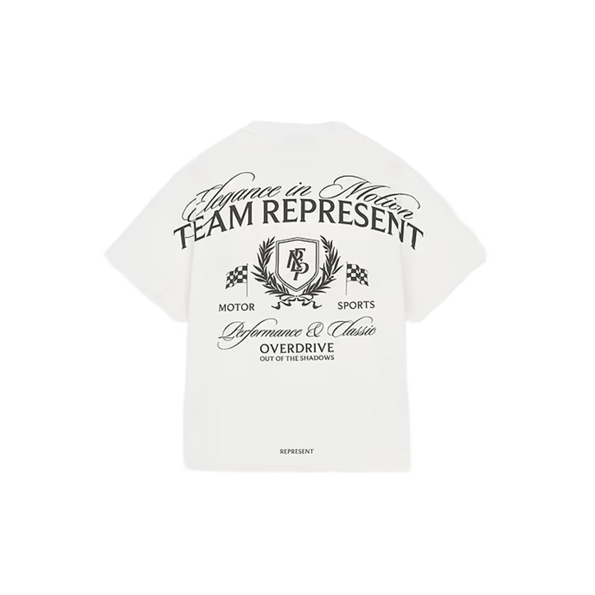 Represent Crest T-Shirt Flat White-Represent-pikastore.cz