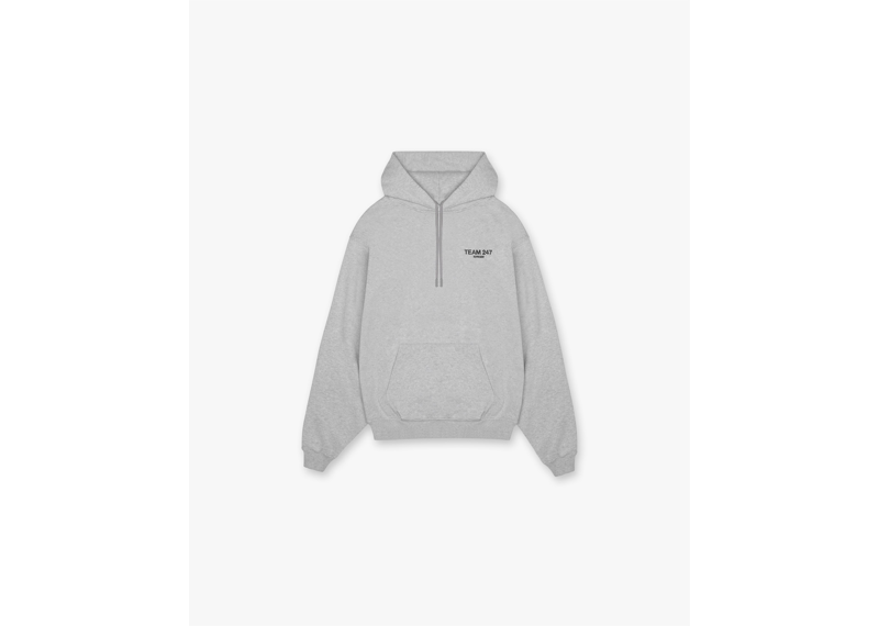 Represent Team 247 Oversized Hoodie Ash Grey-Represent-pikastore.cz