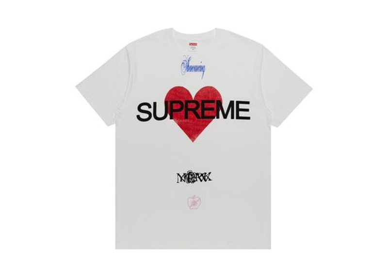 Supreme Announcing Tee White-Supreme-pikastore.cz