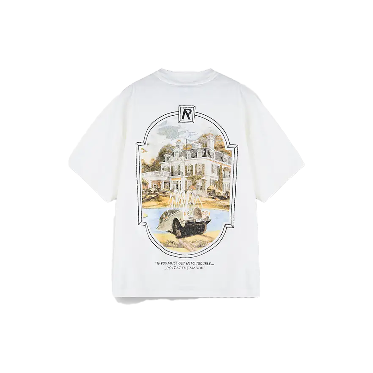 Represent Revere Manor T-Shirt Aged White-Represent-pikastore.cz